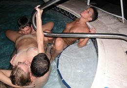 Hot Teen bitch Gets penetrated By Swinger Couple Image 6