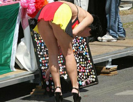 Upskirt Voyeur students in lingerie gallery Image 2