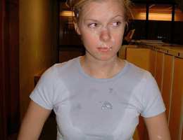 A busty sluts blowjob and facialized gall Image 6