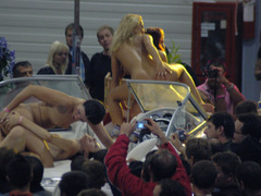 Our beautiful sextractive young women get so excited during the amazing performance and even cannot prevent it from turning into real hardcore porn! Image 7