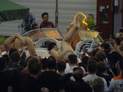 Our beautiful sextractive young women get so excited during the amazing performance and even cannot prevent it from turning into real hardcore porn! Image 9