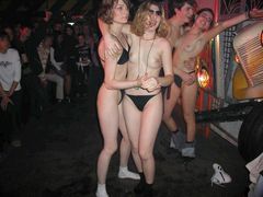 Our amazing girls become so sexcited during their amazing strip show that can't stop it coming to porn action! Image 3