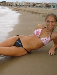 A slim and busty bitch on the Costa Natura Image 3