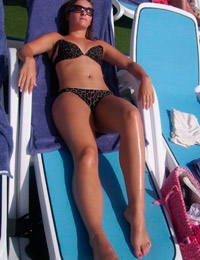 A girl at the Boracay Image 3