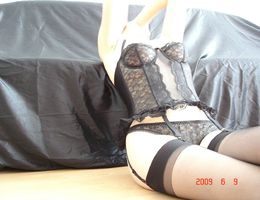 Amateur girl posing in lingerie collection Image 7