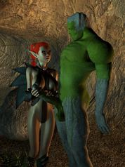 cartoon monster porn