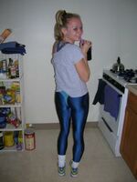ebony booty in spandex