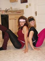 black spandex shorts