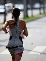 girls in spandex shorts