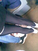 black spandex shorts