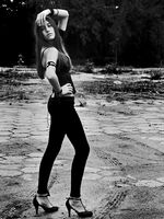 girls in spandex shorts