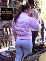 ebony booty in spandex