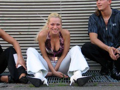 Not so many people were successful to see these beautiful sextractive chicks after the performance - wanna be one of them? Image 3