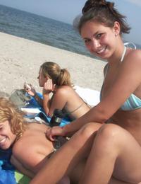 A busty cutie getting it at the Biarritz Image 6