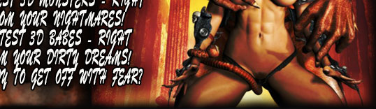 Extreme monster 3D sex