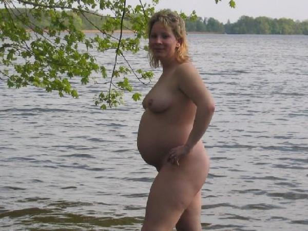 Pregnant Nude Beach