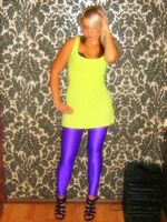 black spandex shorts